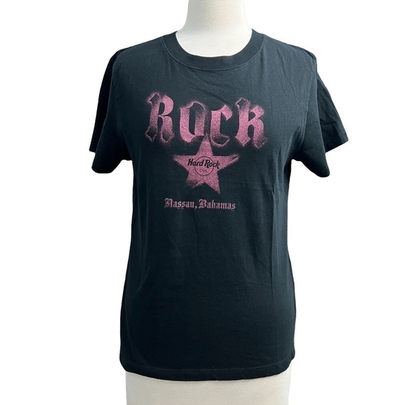 HARD ROCK TEE 100% COTTON (EUC) Nassau Bahamas Size XL - Picture 5 of 7